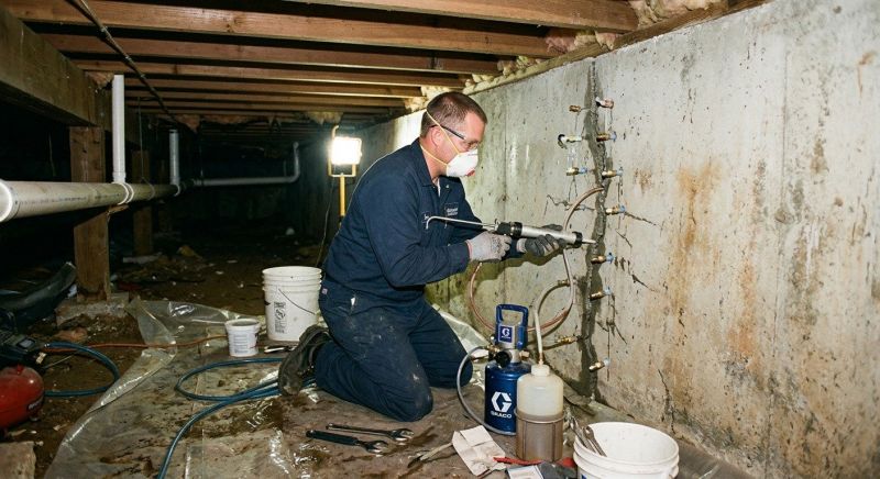 Basement Foundation Repair in Ashland, MA