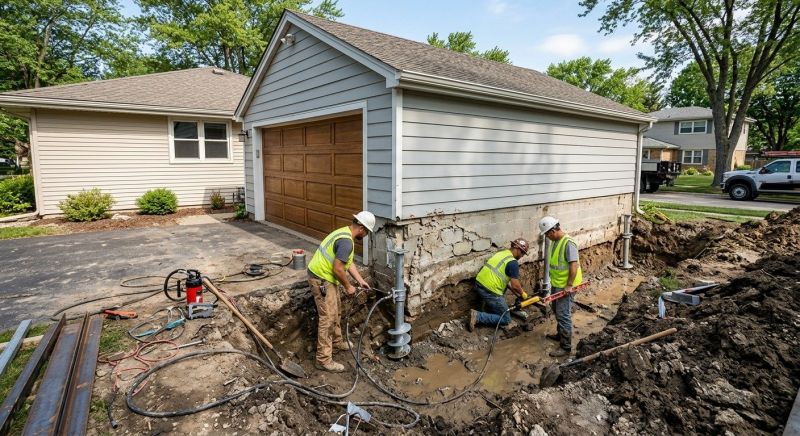 Basement Foundation Repair in Foxboro, MA
