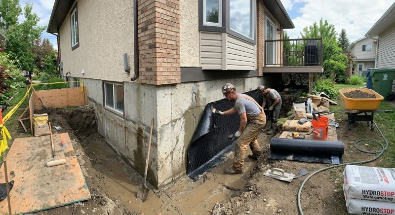 Basement Foundation Repair in Holbrook, MA