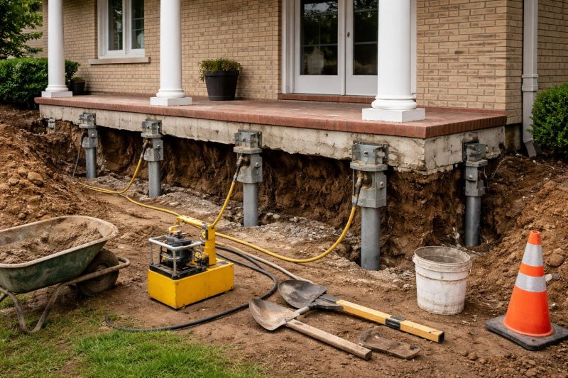 Basement Stabilization in Mansfield, MA