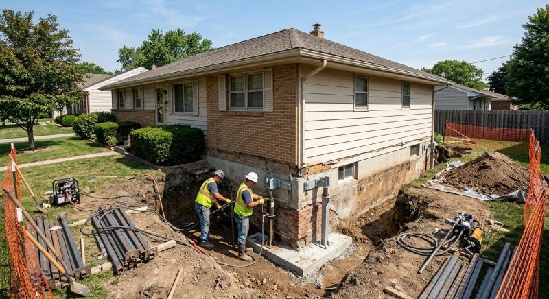 Building Foundation Repair in Norton, MA