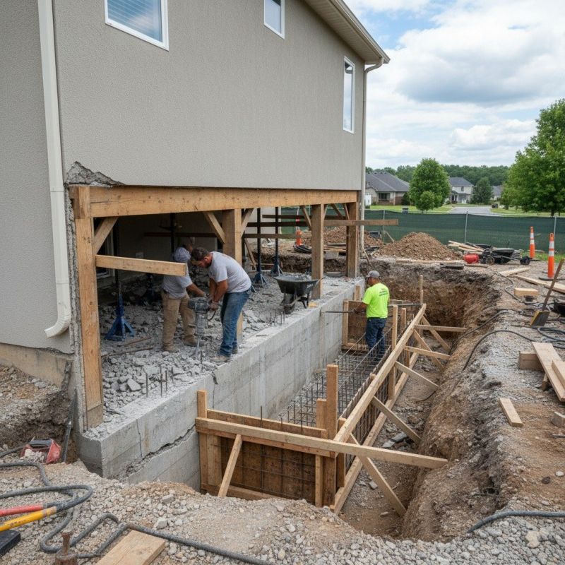 Building Foundation Repair in Providence, RI