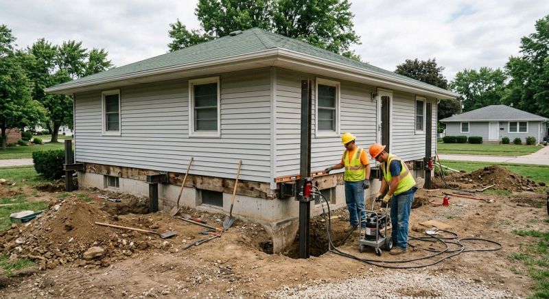 Concrete Foundation Leveling in Braintree, MA