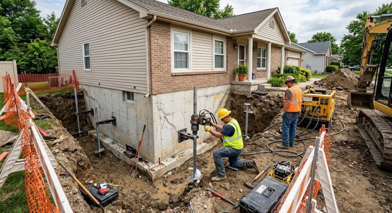 Emergency Foundation Repair in Mansfield, MA