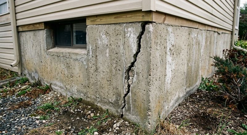 Foundation Crack Repair in Canton, MA
