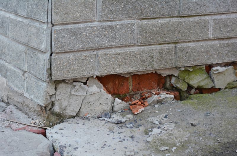 Foundation Damage Repair in Holliston, MA
