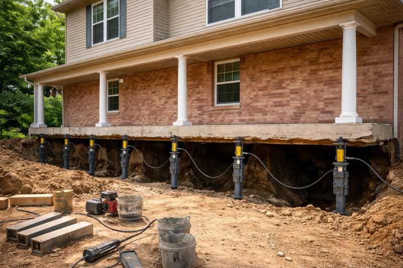 Foundation Jacking in Blackstone, MA