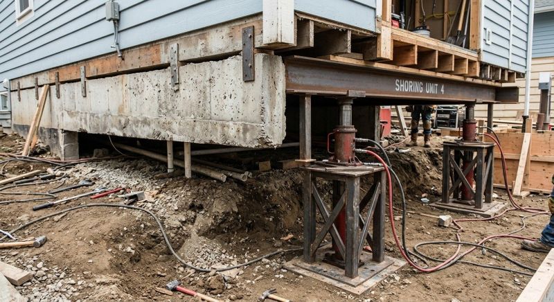 Foundation Jacking in Halifax, MA