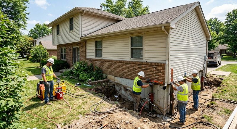 Foundation Jacking in Middleboro, MA