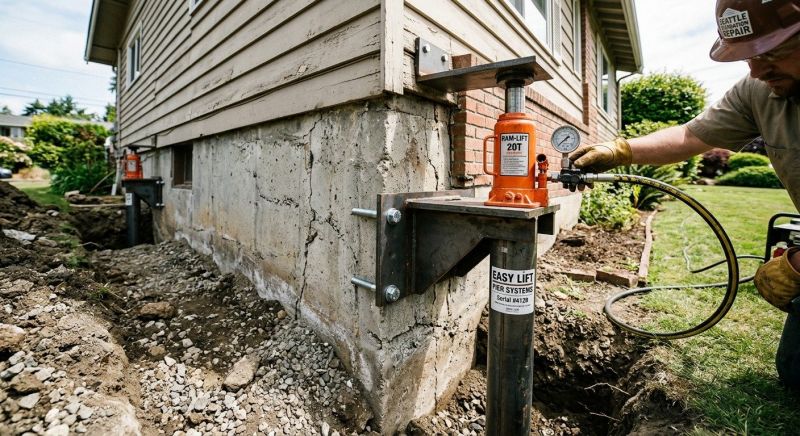 Foundation Lifting in Attleboro, MA