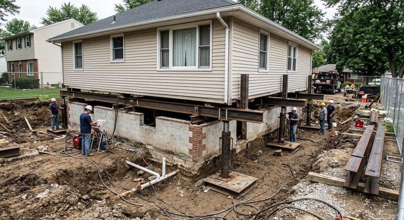 Foundation Lifting in Bristol County, MA
