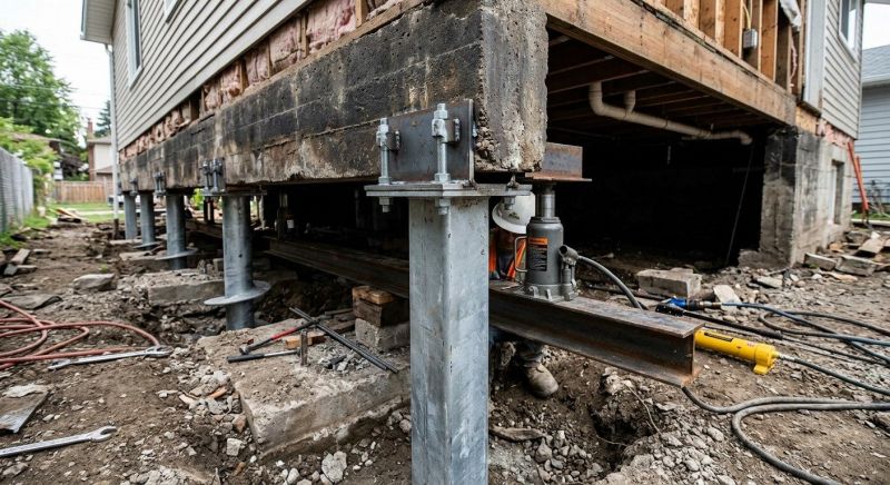 Foundation Raising in Bridgewater, MA