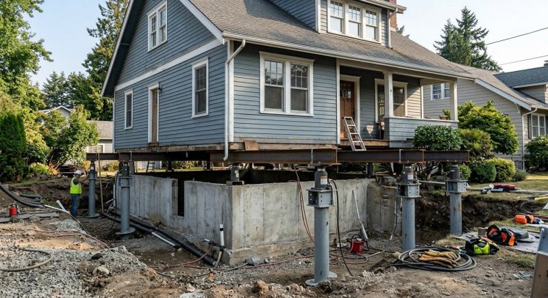 Foundation Raising in Newton Center, MA