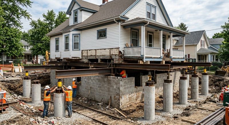 Foundation Raising in Pawtucket, RI