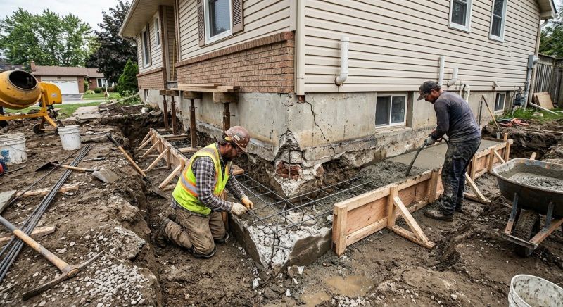 Foundation Repair in Brockton, MA