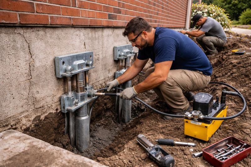 Foundation Repair in Kingston, MA