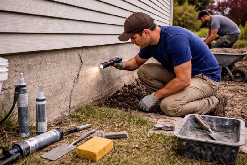 Foundation Repair in Millis, MA