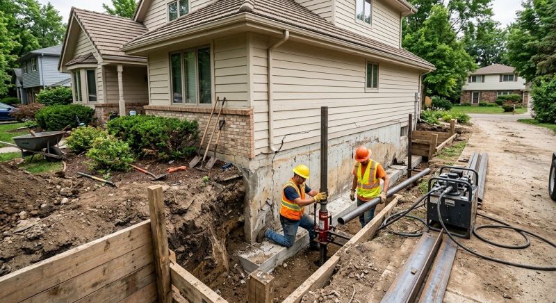 Foundation Repair in Norfolk, MA
