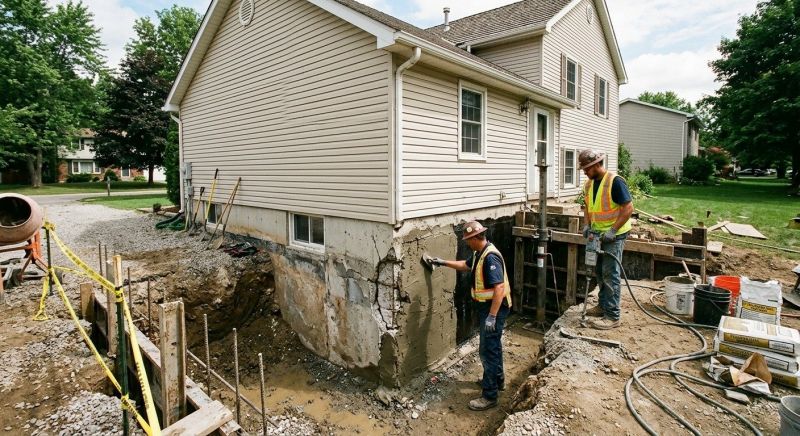 Foundation Restoration in Mansfield, MA