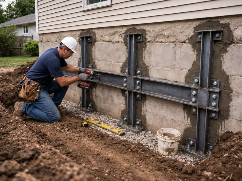 Foundation Strengthening in Mansfield, MA