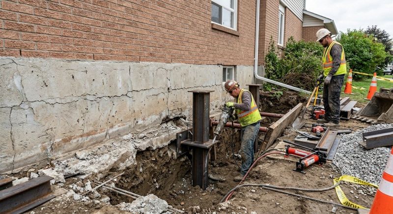 Foundation Structural Repair in Needham, MA
