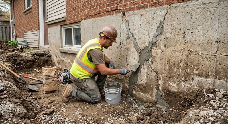 Home Foundation Repair in Abington, MA