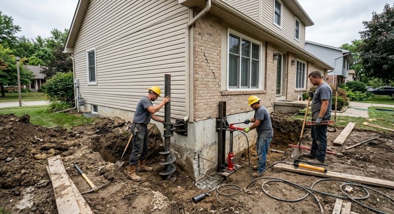 Home Foundation Repair in Milford, MA