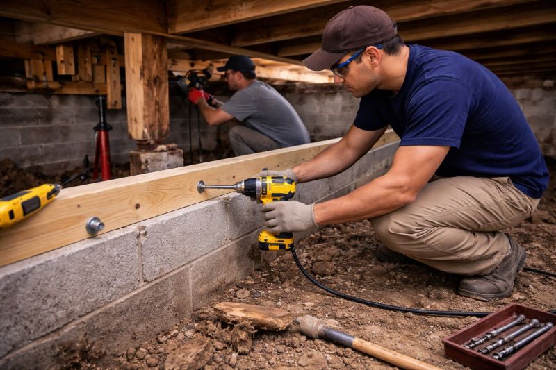 House Foundation Repair in Hyde Park, MA