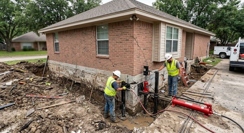 House Foundation Repair in Lakeville, MA