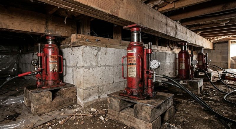 House Settling Repair in Mansfield, MA