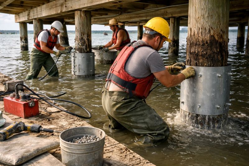 Piling Repair in Johnston, RI