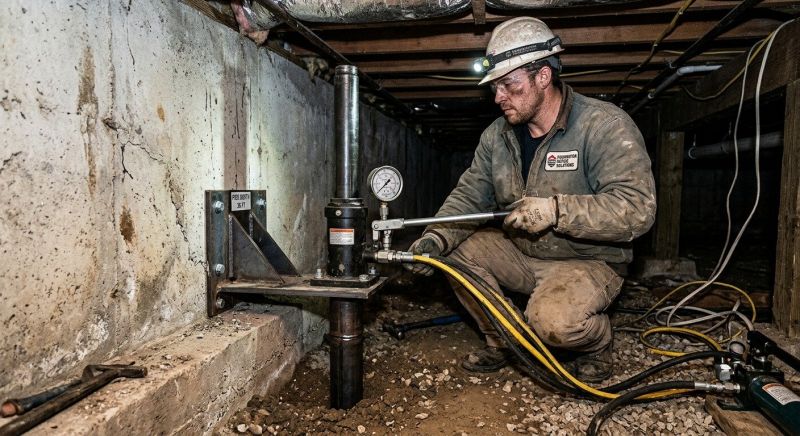 Settling Foundation Service in Hanson, MA