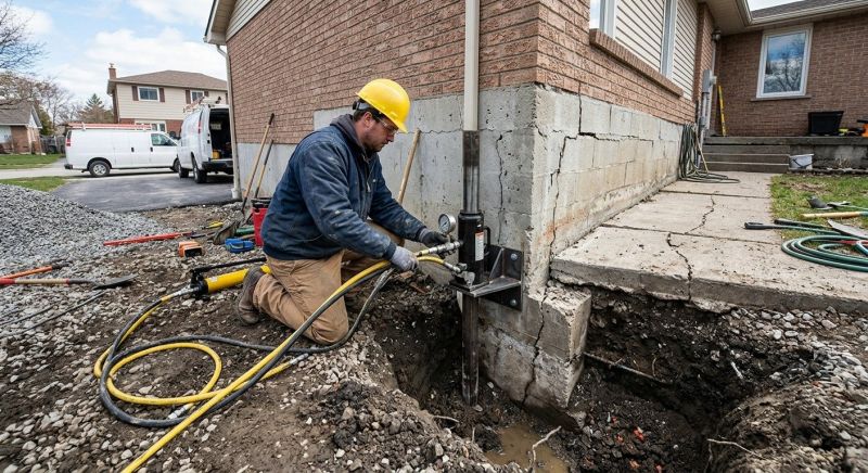 Settling Foundation Service in Hull, MA