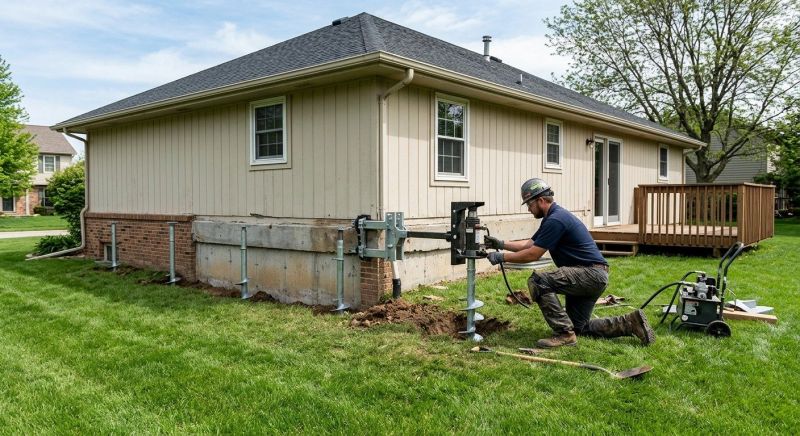 Settling Foundation Service in Oakland, RI