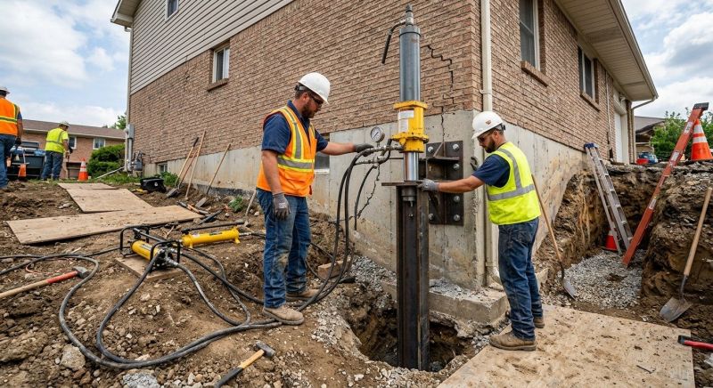 Settling Foundation Service in Providence County, RI