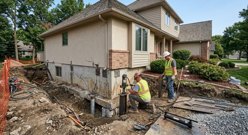 Structural Foundation Repair in Attleboro Falls, MA