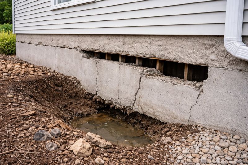 Structural Foundation Repair in East Bridgewater, MA