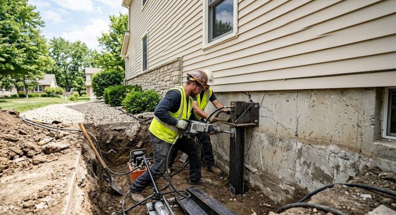 Structural Foundation Repair in Hingham, MA