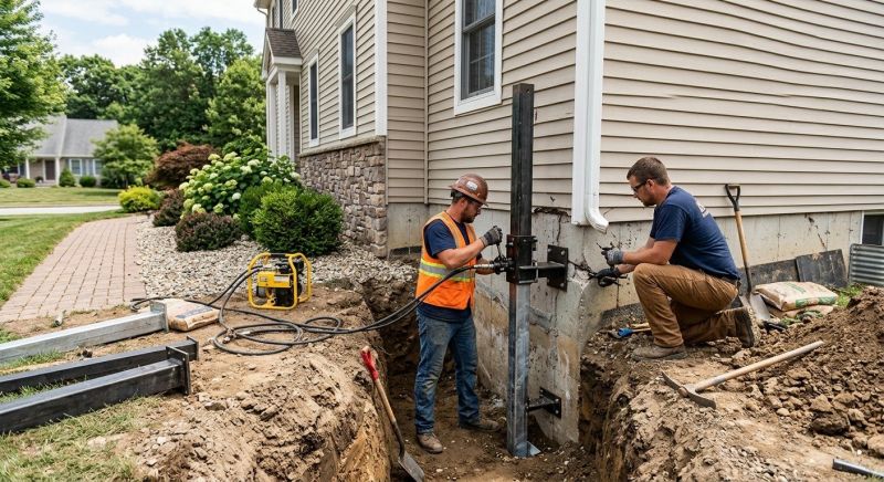 Structural Foundation Repair in Hopkinton, MA
