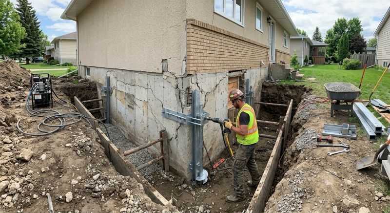 Underpinning Repair in Mansfield, MA